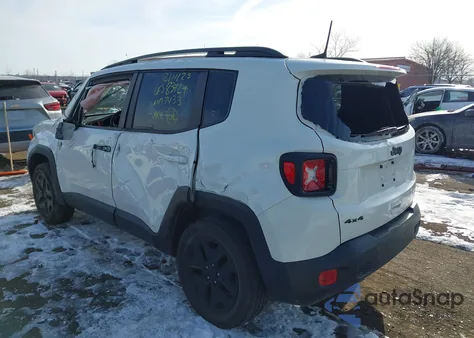 2018 Jeep Renegade Upland Edition 4X4 z USA, uszkodzony, nr VIN ZACCJBAB4JPH67433
